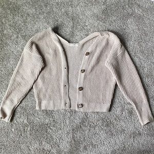 Off white cardigan
